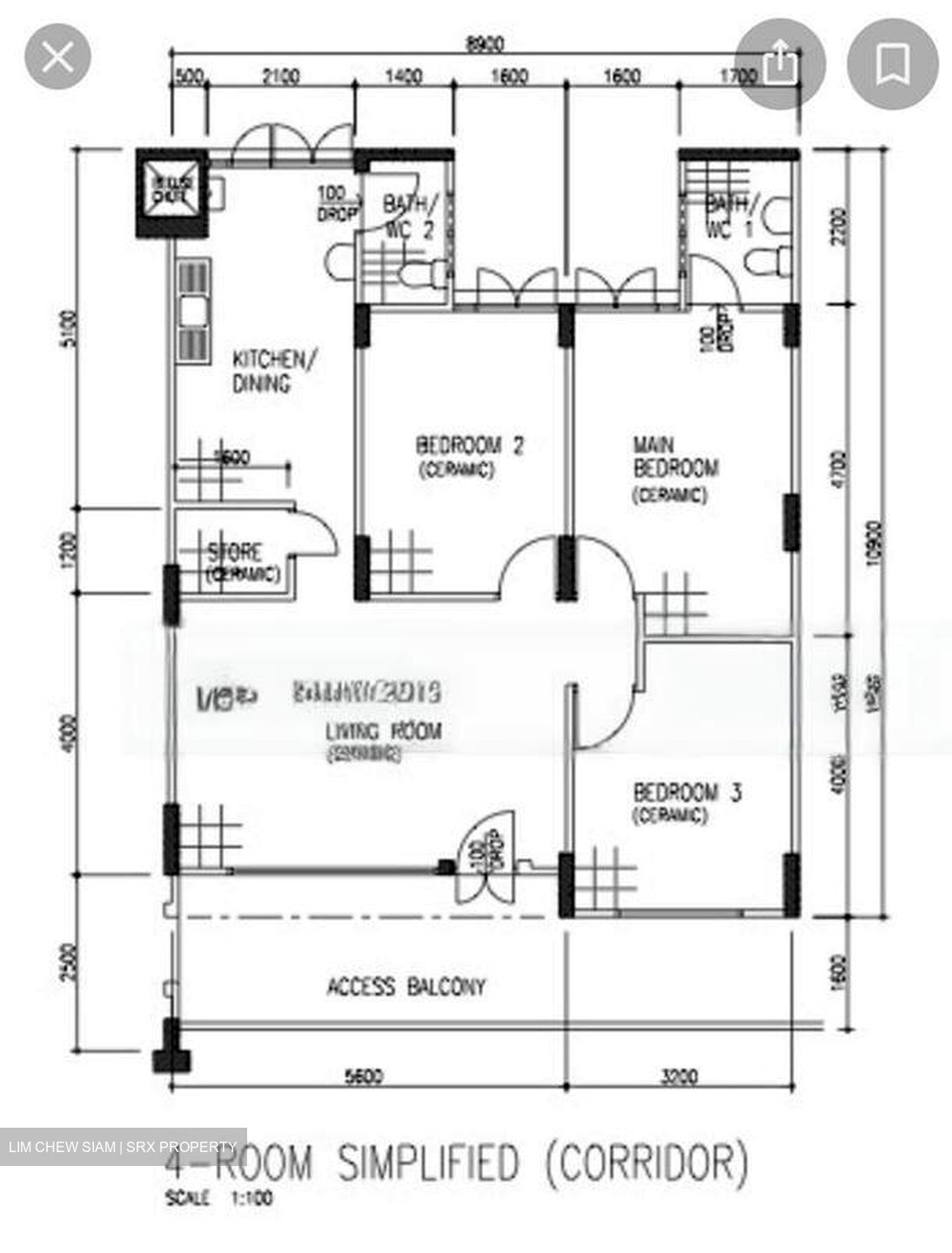 Blk 163 Tampines Street 12 (Tampines), HDB 4 Rooms #517092621